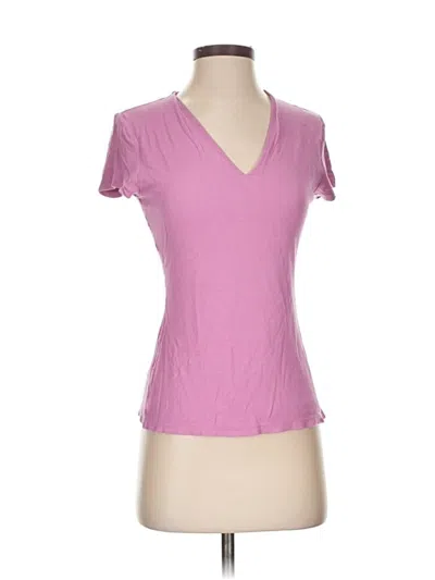 Pre-owned Inc International Concepts Short Sleeve T-shirt In Pink