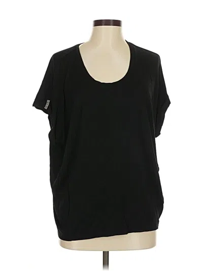 Pre-owned Inc International Concepts Short Sleeve T-shirt In Black