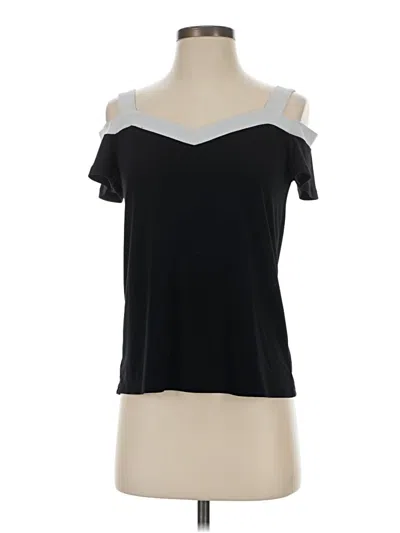 Pre-owned Inc International Concepts Short Sleeve T-shirt In Black
