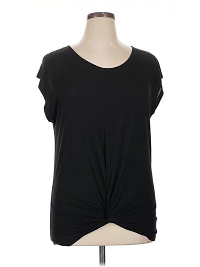 Pre-owned Inc International Concepts Short Sleeve T-shirt In Black