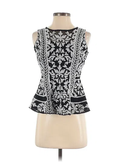 Pre-owned Inc International Concepts Sleeveless Blouse In Black