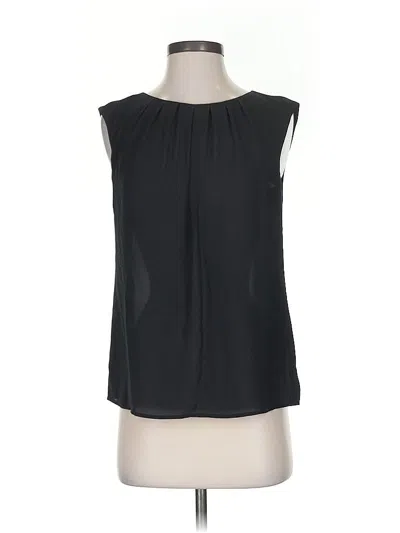 Pre-owned Inc International Concepts Sleeveless Blouse In Black