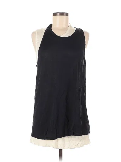 Pre-owned Inc International Concepts Sleeveless Blouse In Black