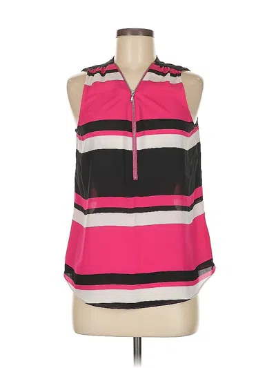 Pre-owned Inc International Concepts Sleeveless Blouse In Pink