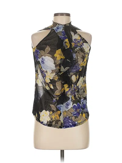 Pre-owned Inc International Concepts Sleeveless Blouse In White