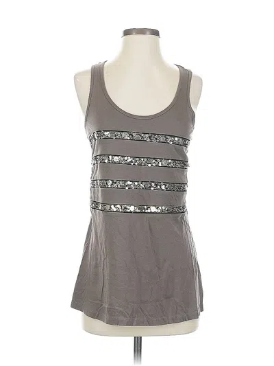 Pre-owned Inc International Concepts Sleeveless Top Brown Halter Neckline Tops
