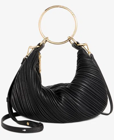 Inc International Concepts Small Donniee Bangle Crossbody Bag, Macy's Exclusive In Black
