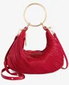 Inc International Concepts Small Donniee Bangle Crossbody Bag, Macy's Exclusive In Red