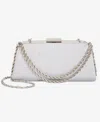 Inc International Concepts Small Twist Chain Clutch, Macy's Exclusive In Silver