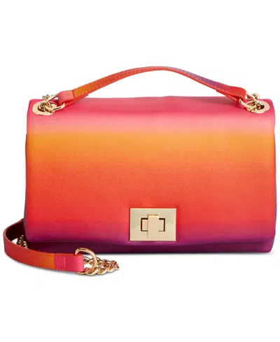 Inc International Concepts Soft Ajae Flap Shoulder Bag, Created For Macy's In Orange