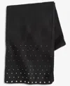 Inc International Concepts Solid Studded Muffler Scarf, Macy's Exclusive In Black