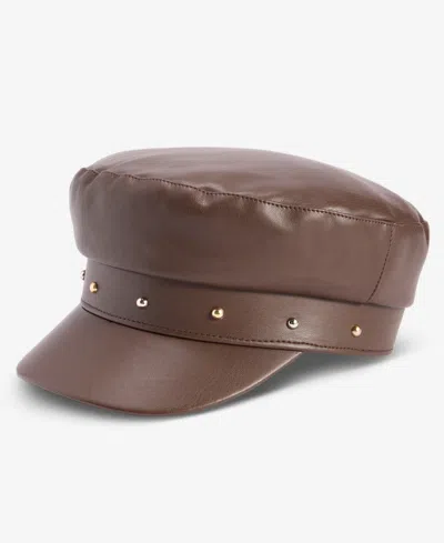Inc International Concepts Studded Skipper Cap, Macy's Exclusive In Pink