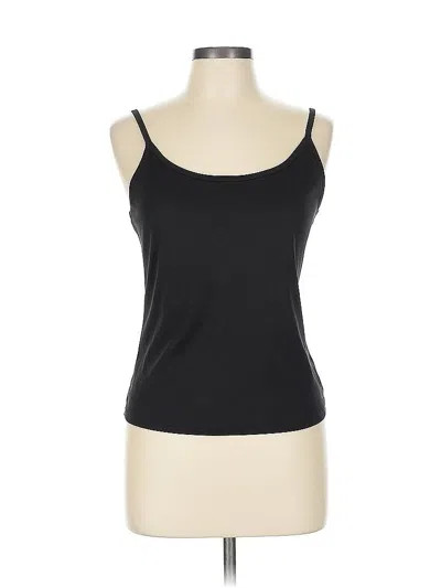 Pre-owned Inc International Concepts Tank Top Black Strapless Neckline Tops