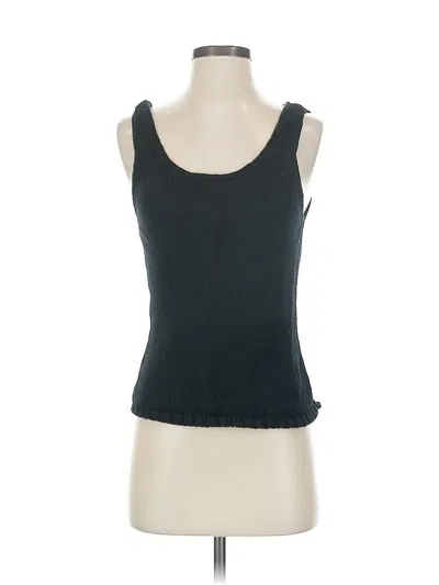 Pre-owned Inc International Concepts Tank Top Black Sweetheart Neckline Tops