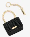 Inc International Concepts Taylah Ruched Mini Bag, Macy's Exclusive In Black