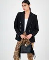 Inc International Concepts Tayviss Fringe Shoulder Bag, Exclusively At Macy's In Black