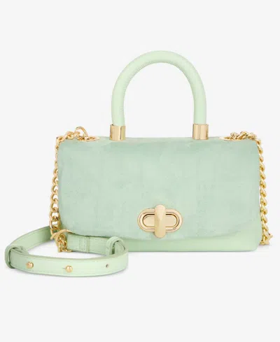 Inc International Concepts Tollann Quilted Mini Crossbody, Exclusively At Macy's In Green