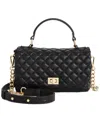 Inc International Concepts Tollann Quilted Mini Crossbody, Exclusively At Macy's In Black