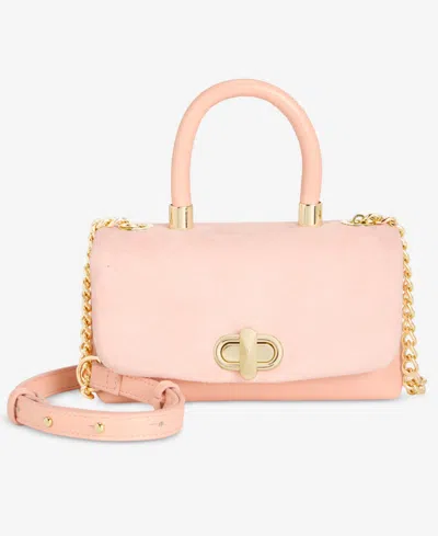 Inc International Concepts Tollann Quilted Mini Crossbody, Exclusively At Macy's In Pink
