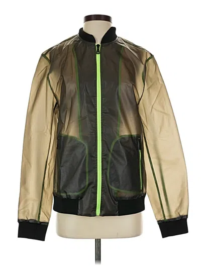 Pre-owned Inc International Concepts Track Jacket In Green