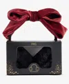 Inc International Concepts Velvet Bow Earmuff Gift Box, Macy's Exclusive In Red