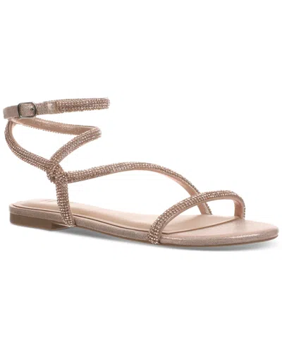 Inc International Concepts Women's Addisonn Flat Sandals, Created For Macy's In Rose Gold