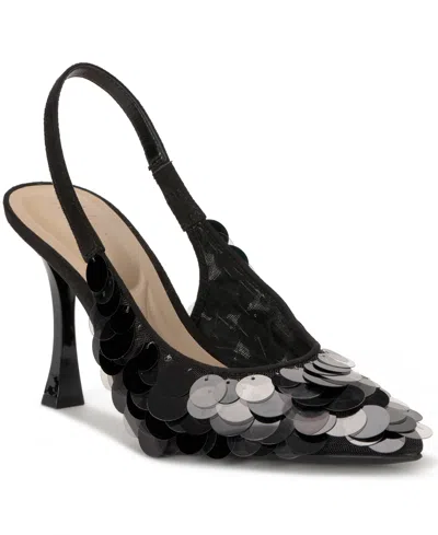 Inc International Concepts Women's Alanze Slingback Pumps, Macy's Exclusive In Black