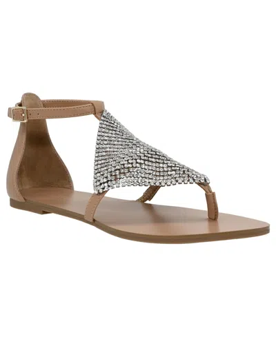Inc International Concepts Women's Almond Toe Quinciee Sandals, Macy's Exclusive In Gray
