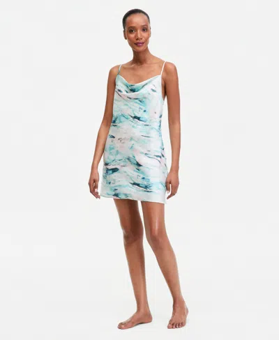 Inc International Concepts Women's Amira Cowlneck Chemise, Macy's Exclusive In White