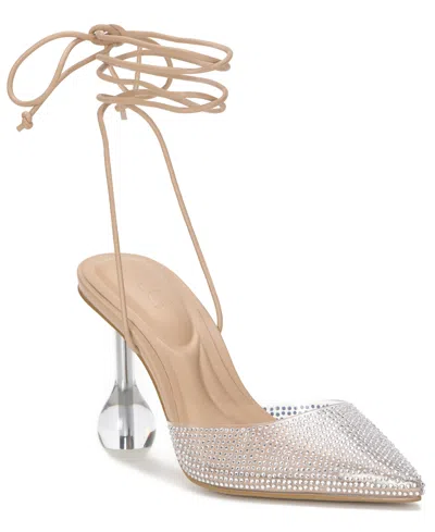 Inc International Concepts Women's Aubryna Pointed Toe Sandals, Macy's Exclusive In Transparent