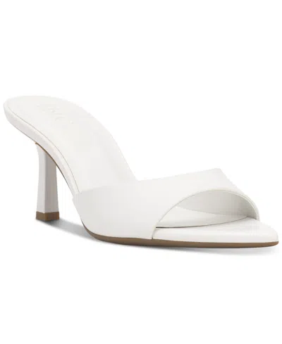 Inc International Concepts Women's Basaaria Dress Sandals, Exclusively At Macy's In White Smooth
