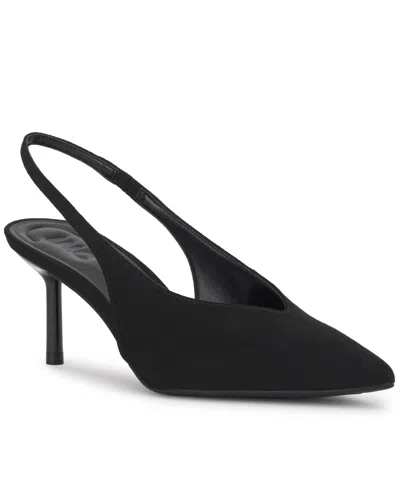 Inc International Concepts Women's Brionna Slingback Pumps, Macy's Exclusive In Black