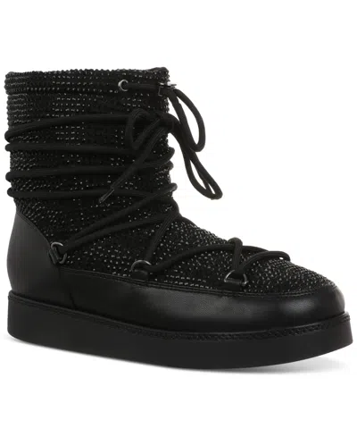 Inc International Concepts Women's Brooklynn Booties, Exclusively At Macy's In Black Bling