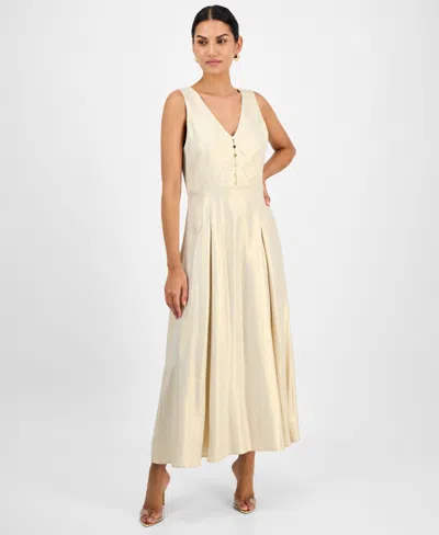Inc International Concepts Women's Button-front Maxi Dress, Exclusively At Macy's