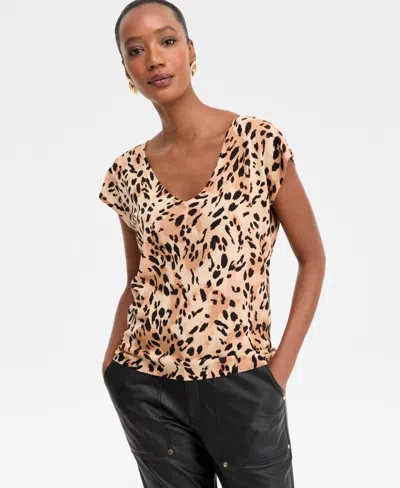 Inc International Concepts Women's Cap-sleeve Sweater, Macy's Exclusive In Multi