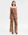 Inc International Concepts Women's Cheetah-print Wide-leg Pants, Exclusively At Macy's