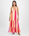 Inc International Concepts Women's Cotton Tiered Maxi Dress, Exclusively At Macy's