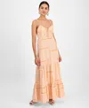 Inc International Concepts Women's Cotton Tiered Maxi Dress, Exclusively At Macy's