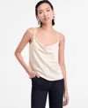 Inc International Concepts Women's Cowlneck Camisole, Exclusively At Macy's In White