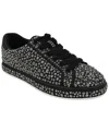 Inc International Concepts Women's Dazzlee Round Toe Sneakers, Macy's Exclusive In Gray