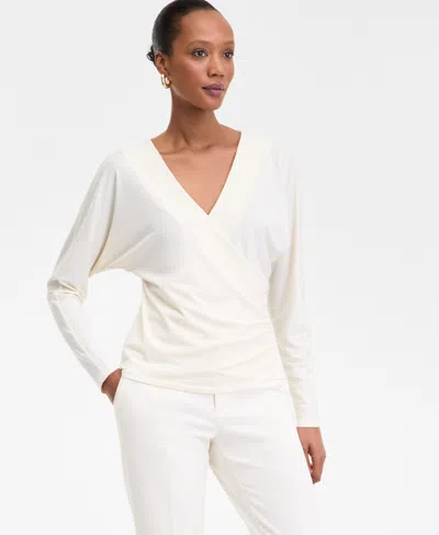 Inc International Concepts Women's Dolman-sleeve Top, Exclusively At Macy's In Vintage Cr