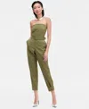 Inc International Concepts Women's Embellished Strapless Jumpsuit, Macy's Exclusive In Green