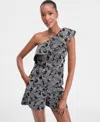 Inc International Concepts Women's Embroidered One-shoulder Top, Exclusively At Macy's