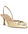 Inc International Concepts Women's Gadriel Halterback Pumps, Exclusively At Macy's In Gold