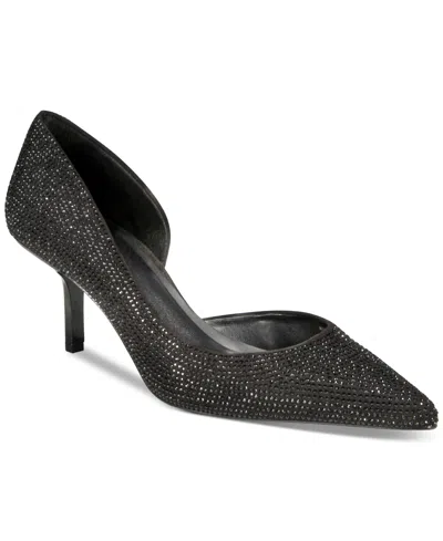 Inc International Concepts Women's Gazala Embellished Pumps, Created For Macy's In Black Bling