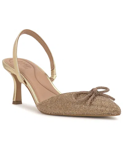 Inc International Concepts Women's Generys Pointed-toe Pumps, Exclusively At Macy's In Gold