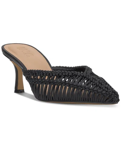 Inc International Concepts Women's Georete Woven Pumps, Exclusively At Macy's In Black Woven