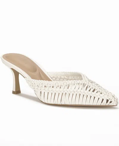 Inc International Concepts Women's Georete Woven Pumps, Exclusively At Macy's In White
