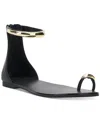 Inc International Concepts Women's Georna Flat Sandals, Exclusively At Macy's In Black