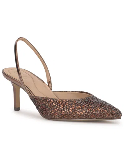 Inc International Concepts Women's Geosepa Halter Pumps, Created For Macy's In Brown